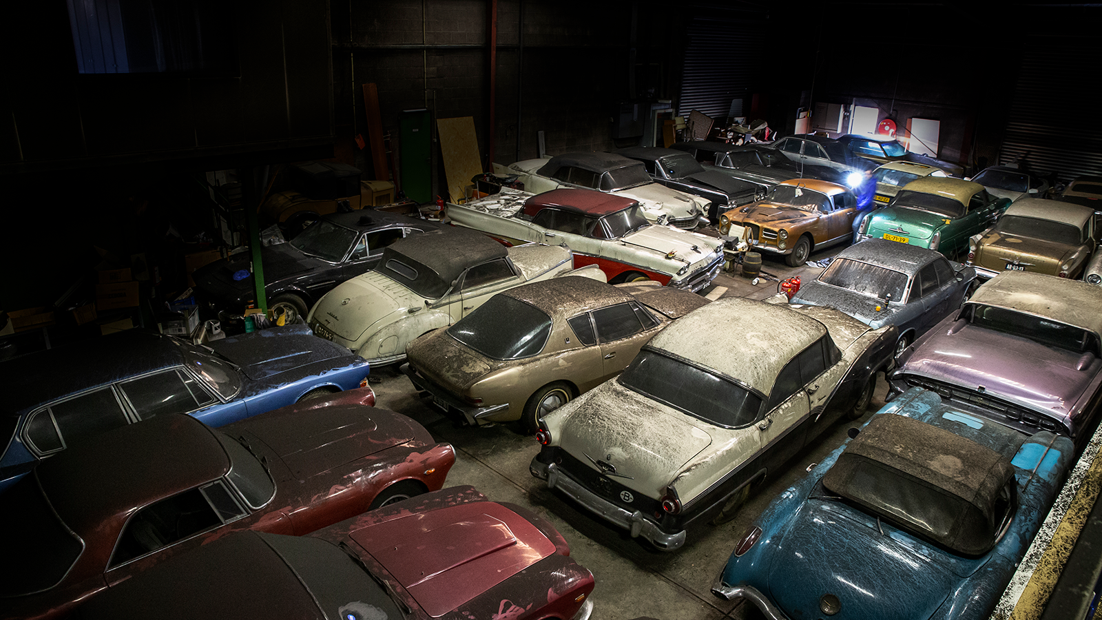 Huge barn find haul for sale Classic Sports Car